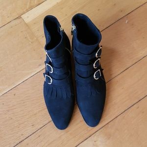 NIB Modern Vice suede Jett boot. Sz 40/10